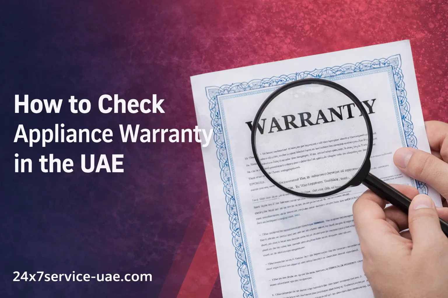 How to check appliance warranty in the UAE featured image