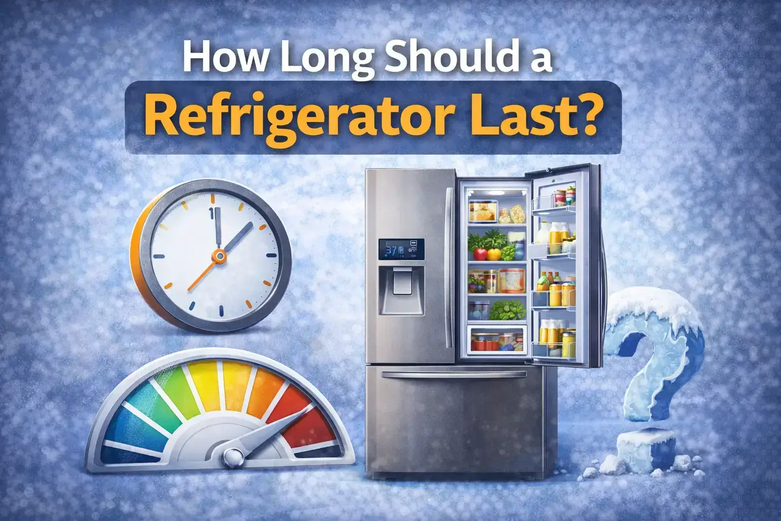 How long should a fridge last