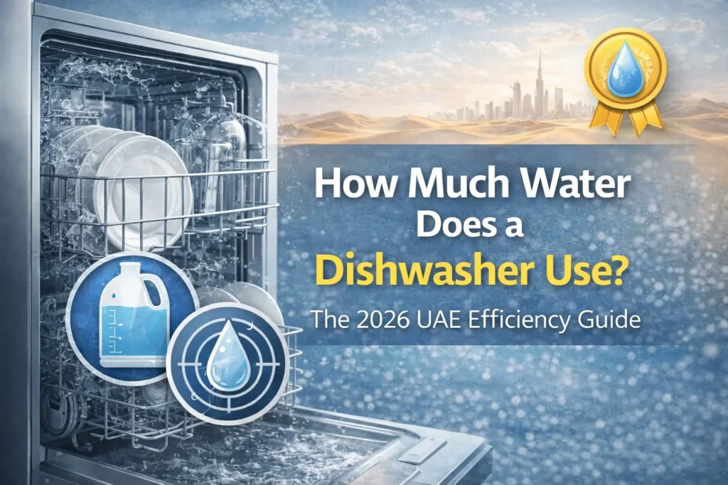 how much water does a dishwasher use