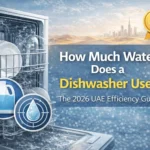 how much water does a dishwasher use